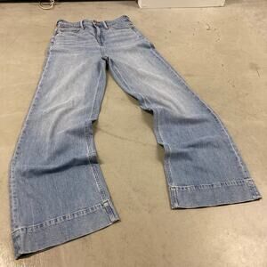 baggy j.crew wide leg jeans 28x34
